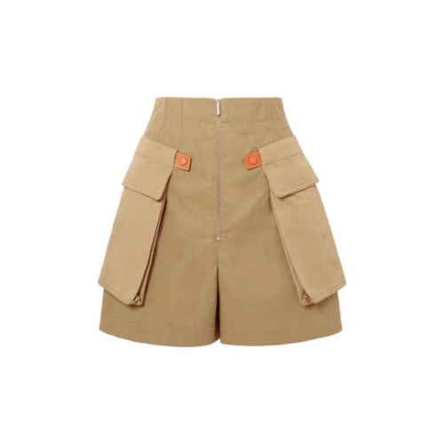 LOEWE/羅意威  經(jīng)典高腰女士工裝短褲D2192110PA 2140