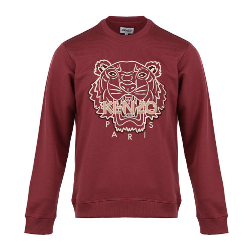 KENZO/高田賢三大虎頭刺繡男衛(wèi)衣男士套頭衛(wèi)衣FB65SW125