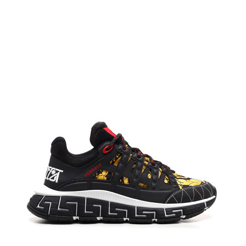 VERSACE/范思哲 男士鞋 男性 黑色 休閑運動鞋 DSU8094 D15TCGD4D
