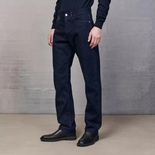  HERMES愛馬仕 22年秋冬 男士 牛仔褲 Jeans poche ticket en cuir H265421HC6038