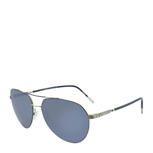 MontBlanc/萬(wàn)寶龍 簡(jiǎn)約 纖細(xì) 輕架 飛行員 蛤蟆鏡 男女款 太陽(yáng)鏡 墨鏡 眼鏡 MB695S 60mm MontBlanc 萬(wàn)寶龍