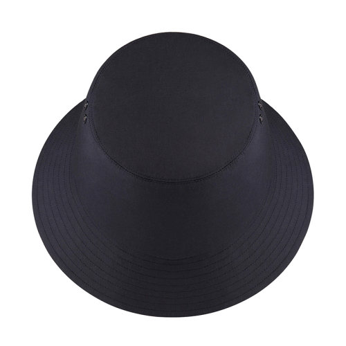 DIOR/迪奧 22年春夏新款 女士純黑色和黑色老花圖案棉質(zhì)混紡面料雙面漁夫帽95TDD923A130_C900