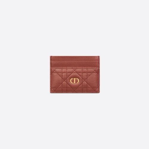  DIOR迪奧 22年秋冬 女士 卡包 Porte-cartes 5?fentes Dior Caro S5130UWHC_M48M