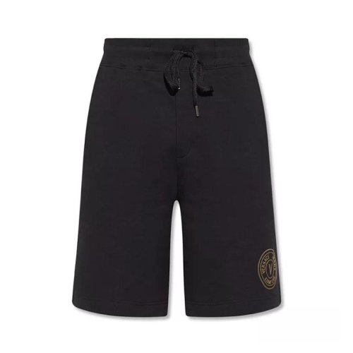  VERSACE JEANS COUTURE 男士黑色棉質短褲 E72GADT03-ECF01T-EG89 PLFSX
