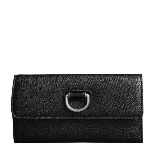 BURBERRY/博柏利 女士D環(huán)純色長款錢包錢夾卡包女包 多色可選