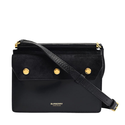 BURBERRY/博柏利 20年春夏 女包 女性 黑色 單肩包 皮質(zhì)