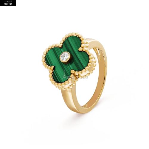  VCA梵克雅寶 22年秋冬 女士 戒指 Vintage Alhambra戒指 VCARO3QM00 預(yù)定商品1-3周發(fā)貨