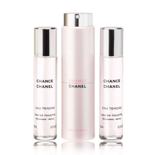 CHANEL/香奈兒 粉色邂逅柔情淡香水20MLx3 便攜旅行裝