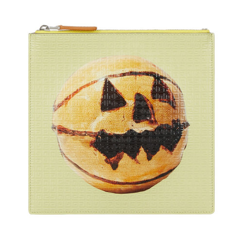 Givenchy/紀(jì)梵希 2022年新款 男士森林綠/淡紫色小牛皮Josh Smith聯(lián)名陶瓷印花4G手袋BK60D3K1L5-307