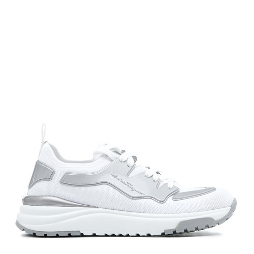 Salvatore Ferragamo/菲拉格慕21新品織物系帶男士休閑運動鞋POCKET0