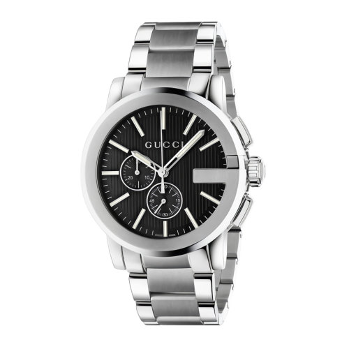  GUCCI/古馳 G-Chrono系列精鋼表殼表鏈腕表 44毫米 393106I16001402