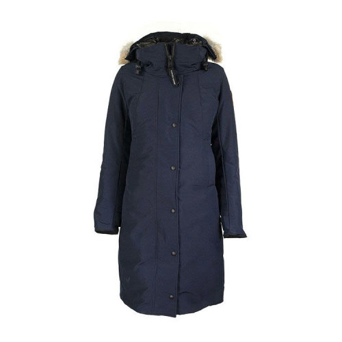  CANADA GOOSE/加拿大鵝 女士深藍色聚酯纖維羽絨服 3821L 63