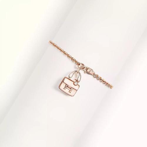  HERMES愛馬仕 22年秋冬 女士 手鏈 Bracelet Amulettes Constance H121421B 00ST
