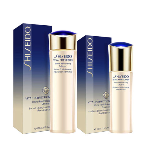 SHISEIDO/資生堂  悅薇珀翡緊顏亮膚水乳套裝 滋潤(rùn)型 乳液100ml+爽膚水150ml