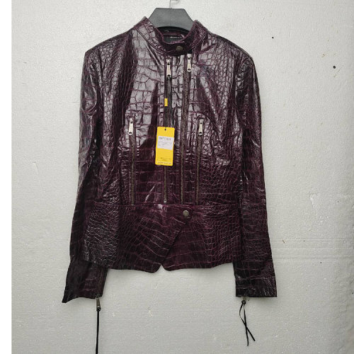 DIESEL/迪賽女裝/女士外套/女士皮衣H9WDI4VQ0BAEI62M0S（瑕疵折扣）