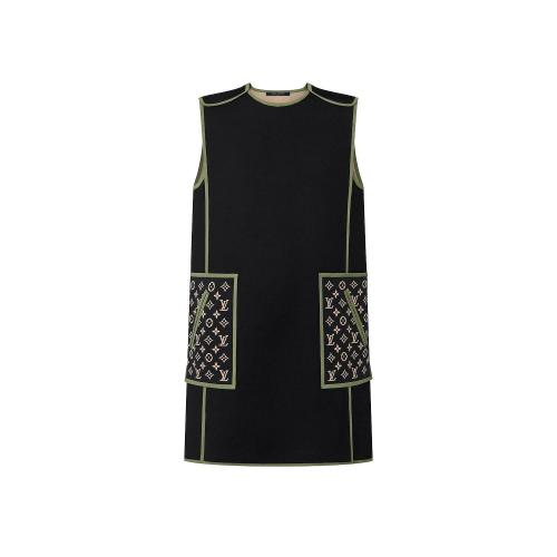  LV路易威登 22年秋冬 女士 連衣裙 飾邊連衣裙 1AAKL3 1AAKL6 1AAKL2 1AAKL4 1AAKL5