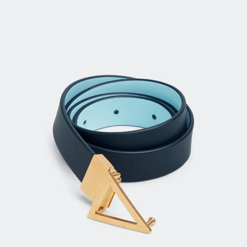  BV葆蝶家 22年秋冬 女士 腰帶 triangle 709302VMAUK3126