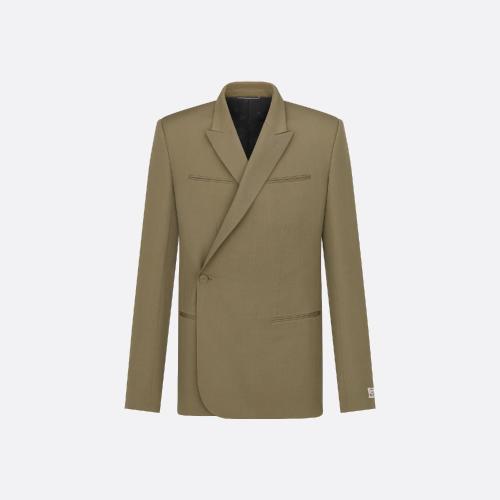  DIOR迪奧 22年秋冬 男士 夾克 Veste oblique CACTUS JACK DIOR 283C253A4739_C781