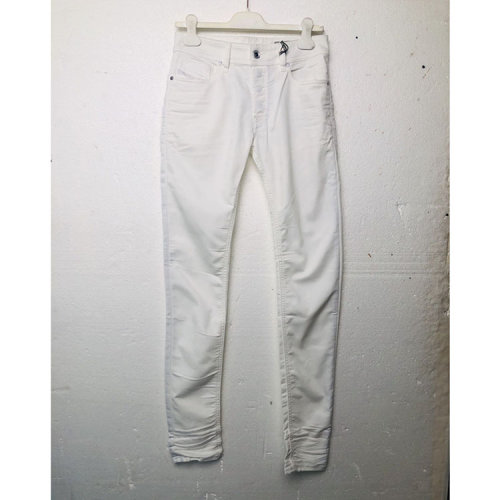 DIESEL/迪賽白色女士牛仔褲  00S7VH084CY 瑕疵折扣