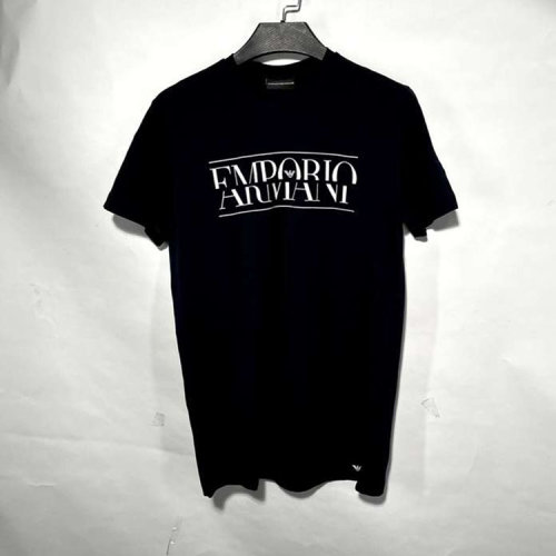 Emporio Armani/安普里奧阿瑪尼/深藍(lán)色男士短袖T恤