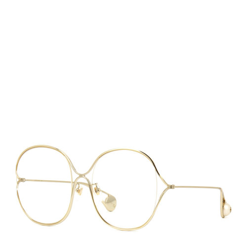 GUCCI/古馳 女士透明超大號(hào)太陽(yáng)鏡墨鏡眼鏡GG0362S-001