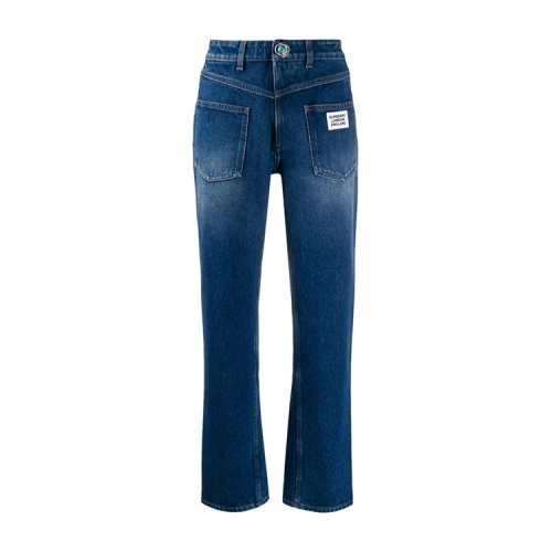 BURBERRY/博柏利 20年春夏 服裝 女性 藍(lán)色 女士牛仔褲 8025254