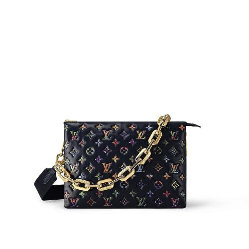  LV路易威登 22年秋冬 女士 單肩包 SAC COUSSIN MM M21204