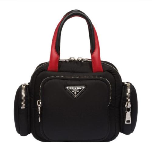 PRADA/普拉達(dá) 女士黑色時(shí)尚休閑手提包 1BB061OOO2CKIF0D9A PLSX