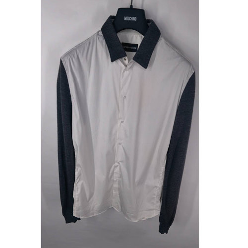 Emporio Armani/安普里奧阿瑪尼白色男士長袖襯衫  S1CM2TS130C100