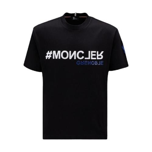  MONCLER蒙可蒙克萊 22年秋冬 男士 短袖T恤 Logo T-Shirt H20978C000058390T998