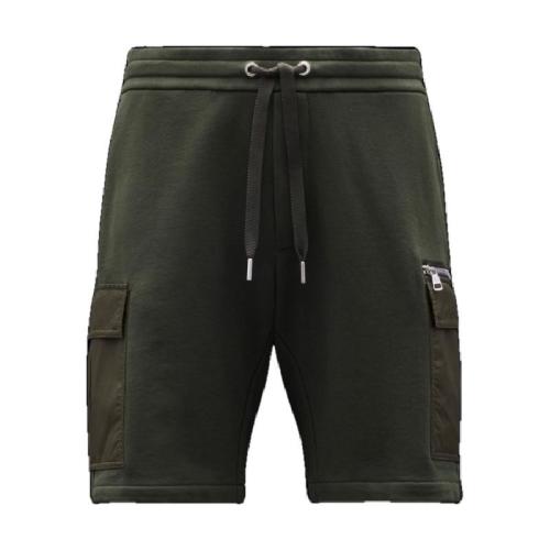  MONCLER蒙可蒙克萊 22年秋冬 男士 短褲 Cotton Cargo Shorts H20918H00006809KR95N