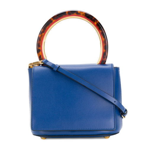 MARNI/瑪尼 女士時尚小牛皮單肩斜挎包手提包