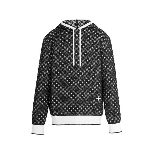  LV路易威登 22年秋冬 男士 衛(wèi)衣 PULL a CAPUCHE EN JACQUARD FLEUR DE MONOGRAM 3D 1A5V4H 1A 預(yù)定商品2-8周發(fā)貨