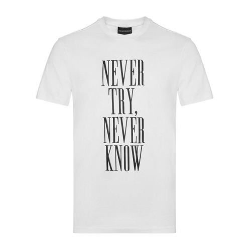  Emporio Armani/安普里奧阿瑪尼 男士黑色棉質(zhì)短袖T恤 3G1T86 1J15Z0999 PLFSX