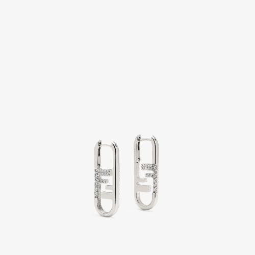  FENDI芬迪 22年秋冬 女士 耳環(huán) O’Lock Earrings 8AH449A44GF035M
