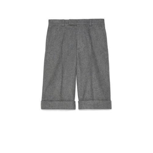  GUCCI古馳 22年秋冬 男士 混色布短褲 729864 ZAK73 1401