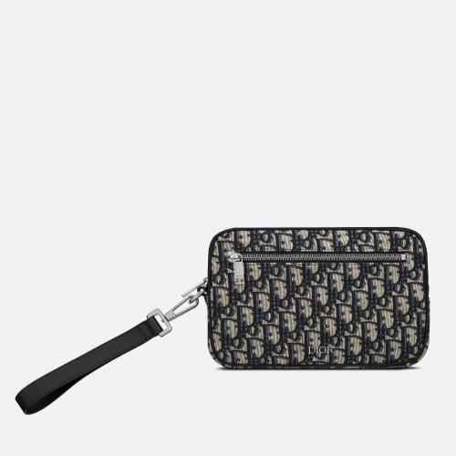  DIOR迪奧 22年秋冬 男士 手拿包 手拿包 2ESCA340YSE_H05E 預(yù)定商品1-3周發(fā)貨