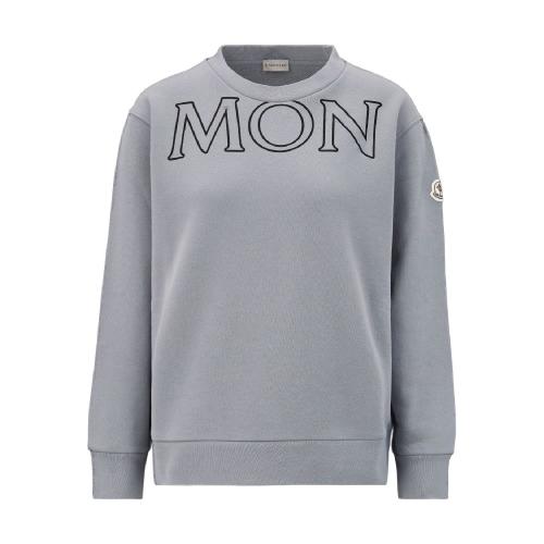  MONCLER蒙可蒙克萊 22年秋冬 女士 衛(wèi)衣 徽標衛(wèi)衣 H20938G00029809KX90F