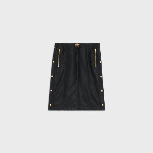  CELINE賽琳思琳 22年秋冬 女士 半身裙 紋理質(zhì)感錦綸半身裙 2Z283020T.38NO