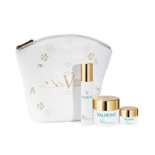 Valmont法爾曼 2021圣誕限量護(hù)理套裝3件套 面膜30ml+修護(hù)液15ml+眼唇護(hù)理霜5ml