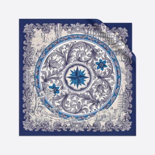  DIOR迪奧 22年秋冬 女士 圍巾 Dior 印花方巾 31ROV090I621_C539