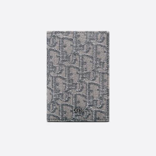  DIOR迪奧 22年秋冬 男士 卡包 雙折卡夾 2ESCH138DOS_H30Q