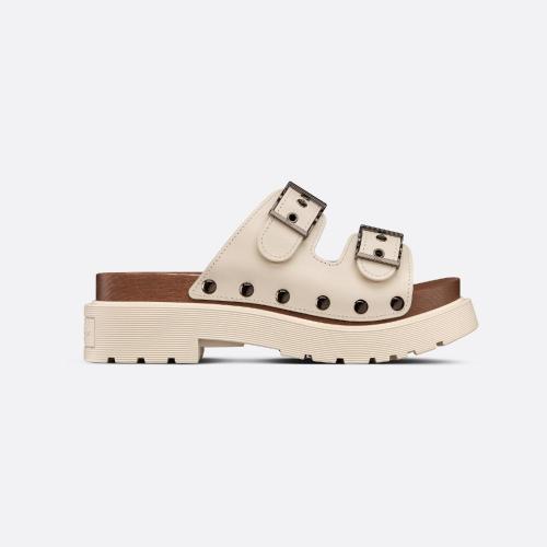  DIOR迪奧 22年秋冬 女士 平底涼鞋 Sandale a brides Diorquake KCQ713VEA_S42W