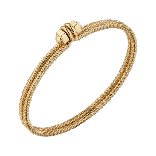 CARTIER/卡地亞  éCROU DE CARTIER系列 18k金黃金螺母手鏈B6067117