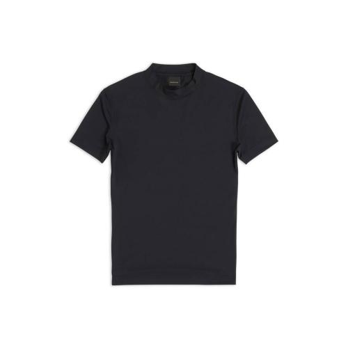  BALENCIAGA巴黎世家 22年秋冬 男士 短袖T恤 Mens Fitted T-shirt in Black 720458TNVI21000