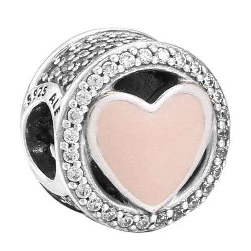 PANDORA/潘多拉 女士925銀粉色奇妙愛戀串飾 792034CZ