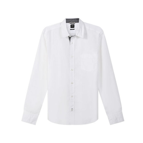 HUGO BOSS/雨果博斯【22春夏新款】男士棉質(zhì)長袖襯衫 50468322