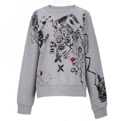  BURBERRY/博柏利 女士灰色棉質(zhì)衛(wèi)衣 40650271 PLFSX