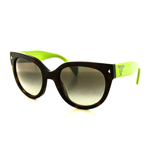 PRADA/普拉達(dá)  女士時(shí)尚方框新潮太陽(yáng)鏡 PR17OS QFL0A7灰色漸變