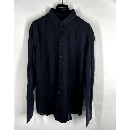 Emporio Armani/安普里奧阿瑪尼 男士黑色襯衫  R1CA9T R111C 999